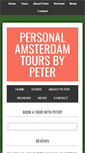 Mobile Screenshot of personalamsterdamtours.com